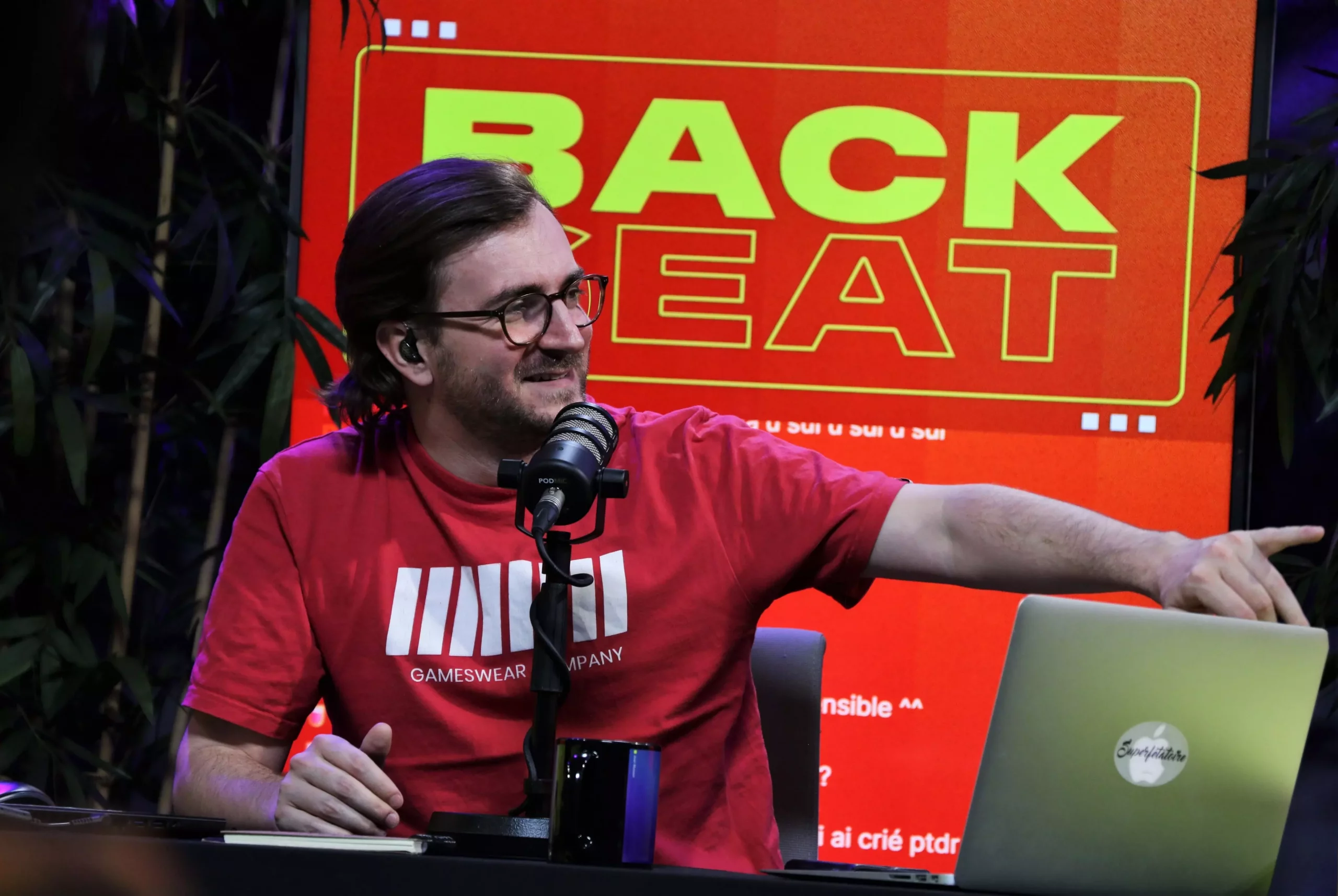 Les Modérateur Twitch encadrent l'émission Backseat chaque jeudi sur la chaîne de Jean Massiet